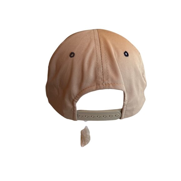 Vintage Rocky Fort Snapback Hat Bear Design Canvas Adjustable - Picture 3 of 6